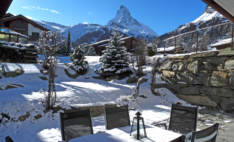 Matterhorn views from the patio