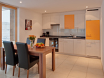 the dining area