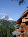the view from Casa D'Amore :: Zermatt Apartment Rentals