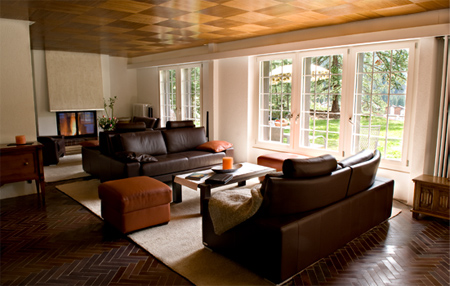 Large view of the lounge and terrace
