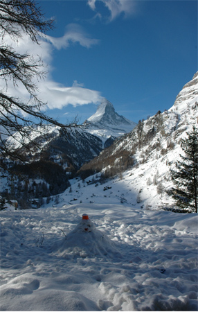 Enlarged View from the Chalet Terrace