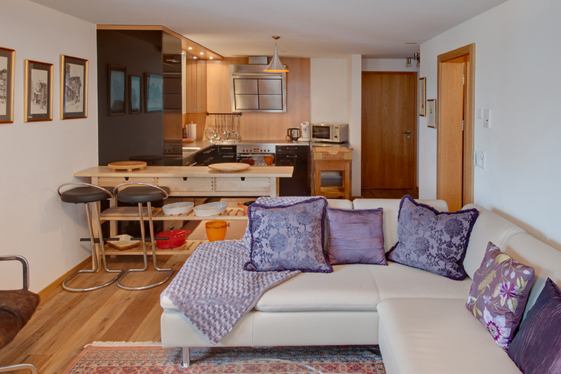 Large view of the kitchen