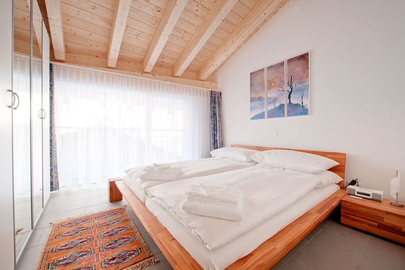 Large view of the main bedroom