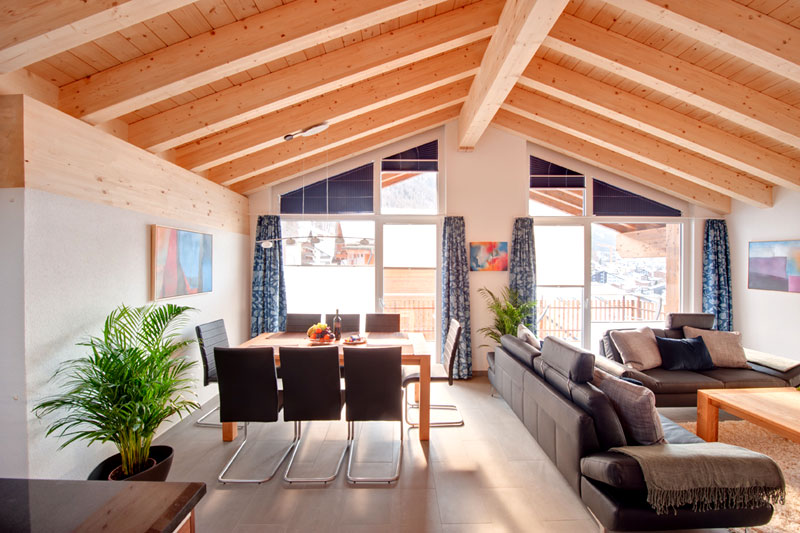 Large view of lounge and dining area