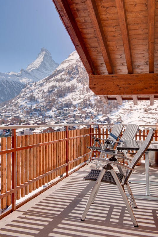 Enlarged View from the Chalet Terrace