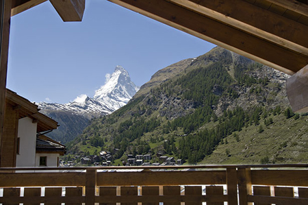 enlarged view from the balconies
