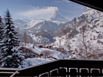 The view from the balcony
