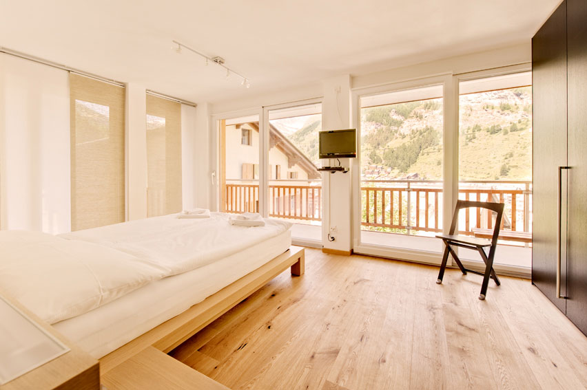 large view of a bedroom