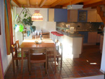 a view from the dining area