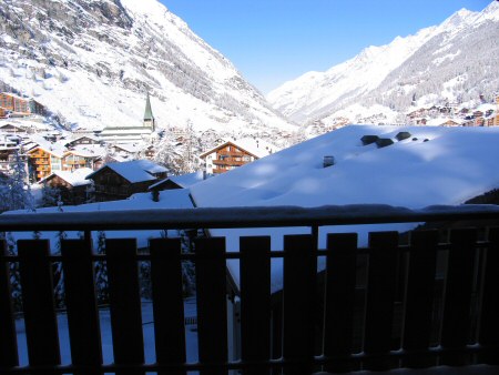 Enlarged view to town