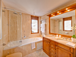 one of the bathrooms