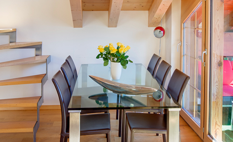 Zermatt Murini Loft Dining Area