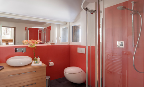 One of the showers