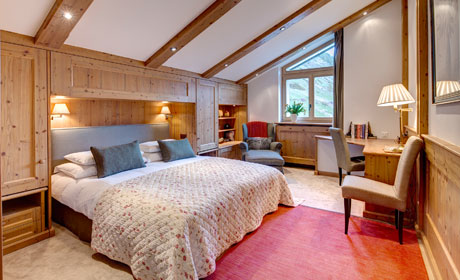Zermatt Apartent Rentals Powder Snow Loft Lounge 1