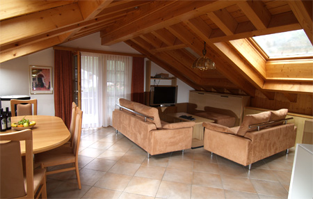 one of the spacious lounges