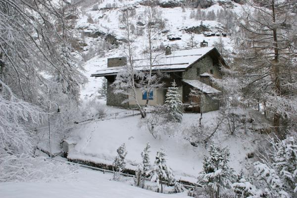 and the east face during winter.