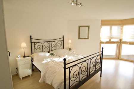 Large view of one of the bedrooms